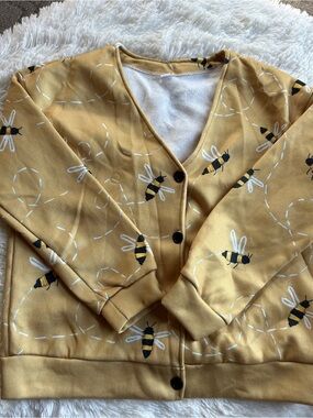 Bumble Bee Cardigan - Size XL or 1X
